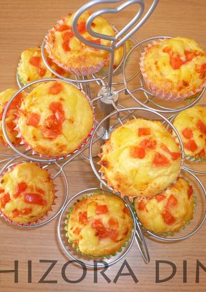 トマトとチーズ☆マフィン（ケークサレ）-レシピのメイン写真