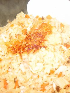 ☆鍋の残りできのこと鶏肉の炊き込みご飯☆-レシピのメイン写真
