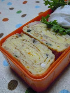 卯の花をリメイク✿卵焼き-レシピのメイン写真