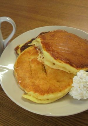 ハワイアン風　しっとりとろけるパンケーキ-レシピのメイン写真