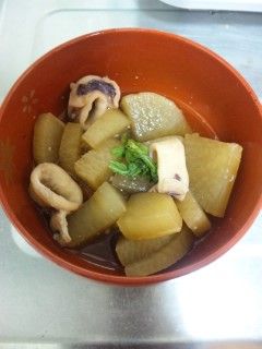 イカとだいこんの甘辛煮-レシピのメイン写真