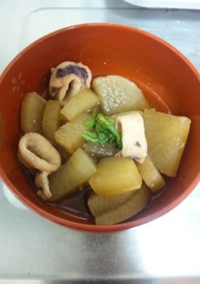 イカとだいこんの甘辛煮-レシピのメイン写真