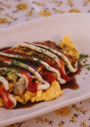 豚バラ薄切り肉のとんぺい焼き-レシピのメイン写真