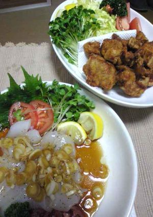 簡単！和風タコのカルパッチョ-レシピのメイン写真