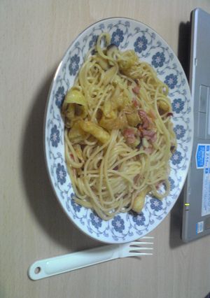 ペペロンチーノ和風醤油風味-レシピのメイン写真