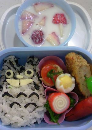 キャラ弁　となりのトトロ♪-レシピのメイン写真
