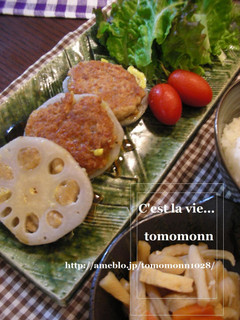 *さっぱりれんこんバーグ*-レシピのメイン写真