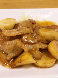 エリンギと豚肉の炒め物-レシピのメイン写真