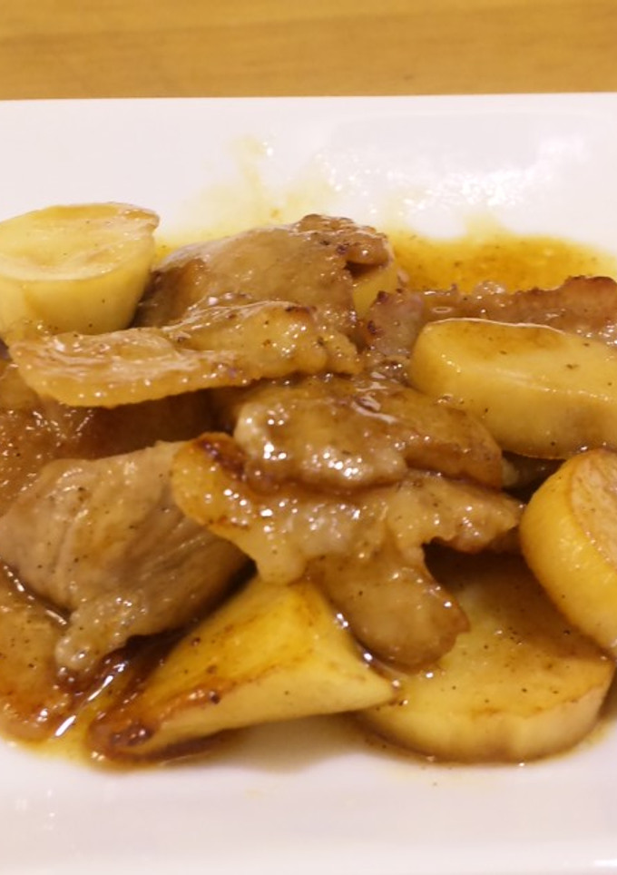 エリンギと豚肉の炒め物-レシピのメイン写真