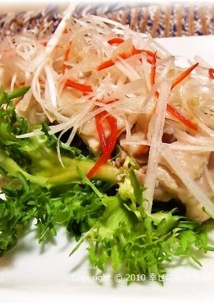 蒸し鶏のさっぱりだれ-レシピのメイン写真