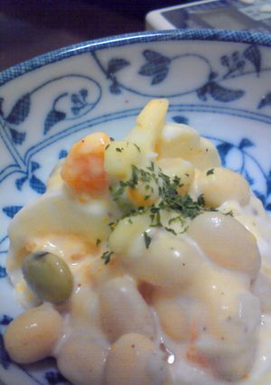 豆ミックスで卵サラダ♪-レシピのメイン写真