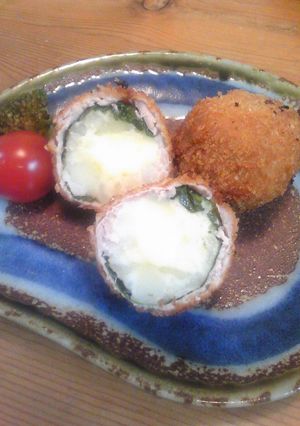 肉巻きコロッケ-レシピのメイン写真