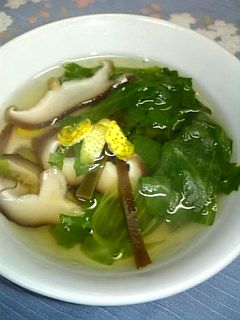 レタスゆずのお吸い物-レシピのメイン写真