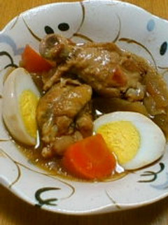 根菜たっぷりの手羽元さっぱり煮-レシピのメイン写真