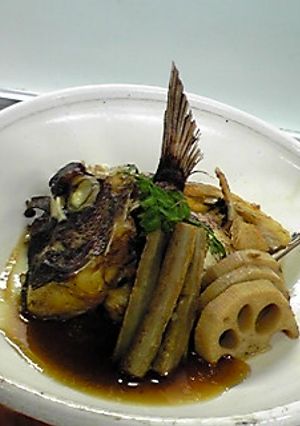 鯛のあら焚き-レシピのメイン写真