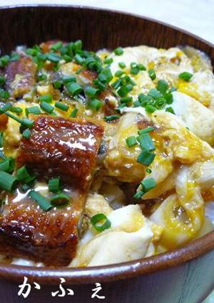 簡単うな玉丼-レシピのメイン写真