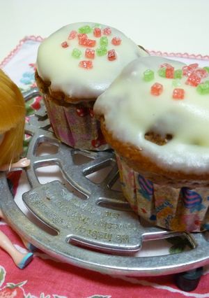 ちょーー簡単！バナナカップケーキ♪-レシピのメイン写真