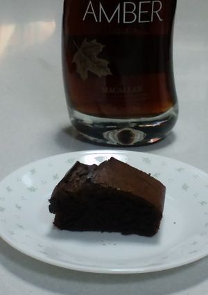 とっても簡単＆美味☆大人の焼チョコケーキ-レシピのメイン写真