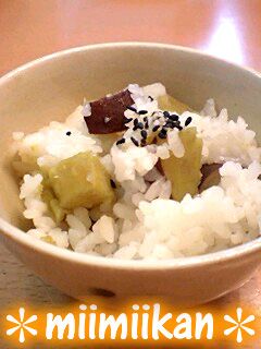 簡単シンプルなさつまいもの炊き込みご飯☆-レシピのメイン写真