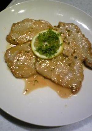 豚肉のソテー　レモンソース-レシピのメイン写真