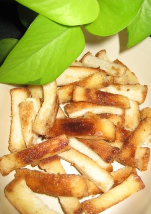 食パンdeレンちんラスク風♪-レシピのメイン写真