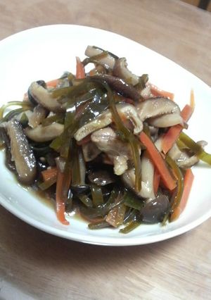 節約！有るもので　切り昆布の煮物-レシピのメイン写真