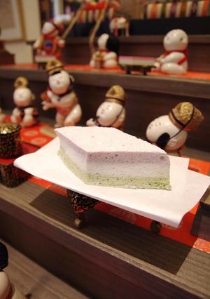 ローズ家の菱餅風マシュマロ-レシピのメイン写真