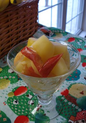 なんちゃって　りんご煮♪-レシピのメイン写真