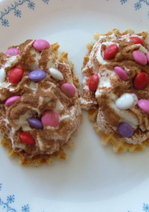 バレンタイン　アメリカ　チョコカナッペ-レシピのメイン写真