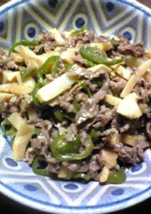 我が家の青椒肉絲-レシピのメイン写真