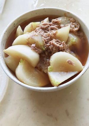 カブとツナの煮物-レシピのメイン写真