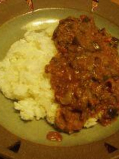 ゴーヤと夏野菜のキーマカレー-レシピのメイン写真