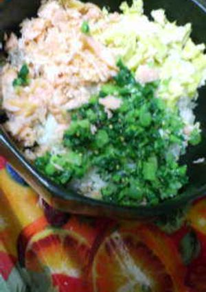 鮭を使った3色丼-レシピのメイン写真