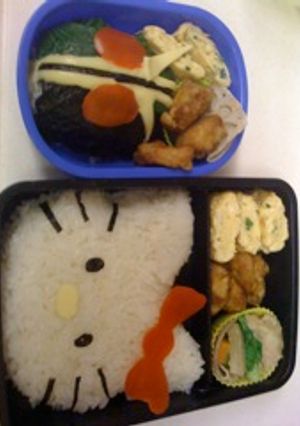 キティちゃん弁当-レシピのメイン写真