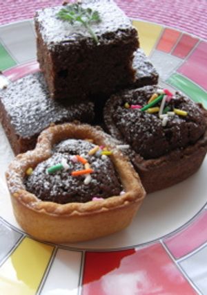 バレンタインに簡単チョコレートケーキ-レシピのメイン写真