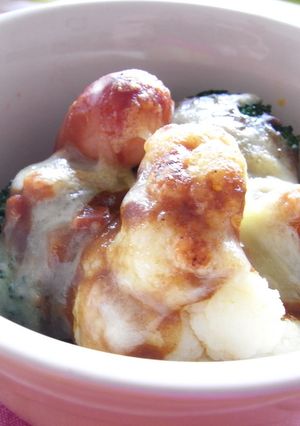 温野菜のカレーグラタン-レシピのメイン写真