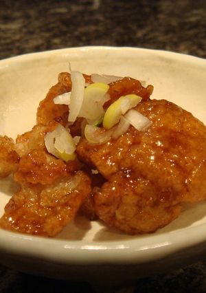 鶏皮の揚げもの　by　旨かたれ-レシピのメイン写真