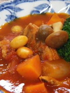 さば缶のトマト煮込み(水煮缶使用 )-レシピのメイン写真