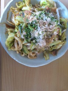 簡単焼きうどん(ソース味)-レシピのメイン写真