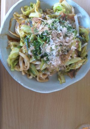 簡単焼きうどん（ソース味）-レシピのメイン写真