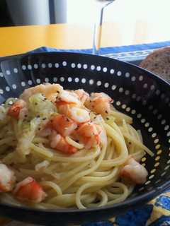 エビと長葱のパスタ-レシピのメイン写真