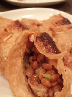 おつまみにもご飯にも合う☆納豆稲荷☆-レシピのメイン写真
