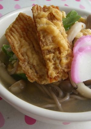 簡単美味しい♡いか天とじそば-レシピのメイン写真