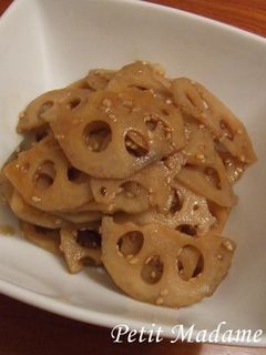 レンコンのきんぴら-レシピのメイン写真