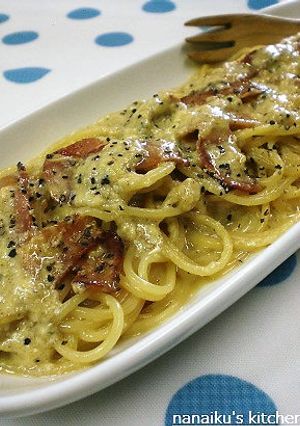 豆乳で♡和風カルボナーラ-レシピのメイン写真
