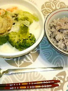 ❤帆立のミルク煮込み❤-レシピのメイン写真