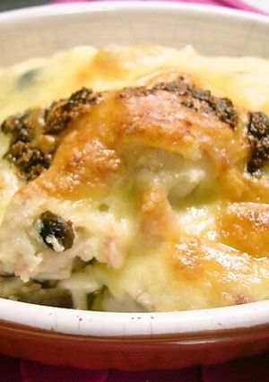 とろ～り✿キノコとポテトのバジルグラタン-レシピのメイン写真