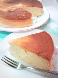 ふんわり☆スフレチーズケーキ☆-レシピのメイン写真