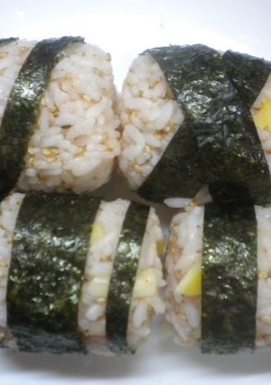 おにぎり(明太子&チーズ)-レシピのメイン写真