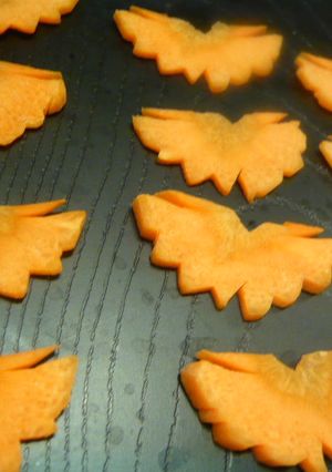 にんじん　蝶の飾り切り-レシピのメイン写真